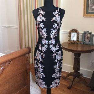 Antonio Melani black embellished dress